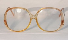 Vintage 1970s 1980s Oversized Museum Jackie O Granny Drop Arm Eyeglasses Rims
