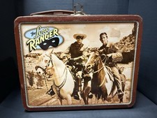 The Lone Ranger Metal Lunchbox Collectible (Rusted) Hi-yo Silver! Clayton Moore