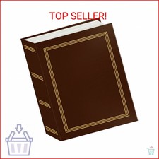 Mini-Max Photo 100 Pocket 4x6 Photo Album, Brown