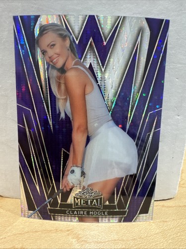 2024 Leaf Metal Women of Sport Claire Hogle Purple Pulsar Pre Prod Proof 1/1