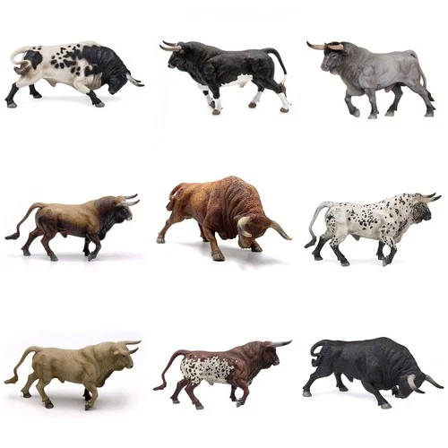 Spanish Fighting bull figureS by Deqube, Spain. Choose variation! NEW