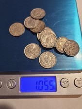Switzerland 1/2 Franc Silver Coins Lot 1920-1964, 12 Pieces, 0.835 Fineness