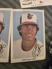 Vintage BALTIMORE ORIOLES TEAM ISSUED POSTCARD x3 Autogrpahed — photo 3