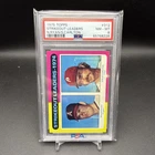 1975 TOPPS #312 NOLAN RYAN & STEVE CARLTON PSA 8 NM-MT SET BREAK