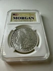 1897  Morgan Authentic  Silver Dollar O Coin Uncirculated W/ Plastic Case