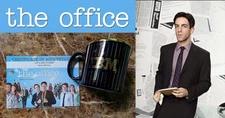 THE OFFICE: Ryan/B.J. Novak IBM Coffee Cup/Mug w/Studio COA