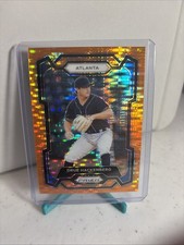 2024 Panini Prizm - Drue Hackenberg #234 Orange Pulsar Prizm /399 (RC)