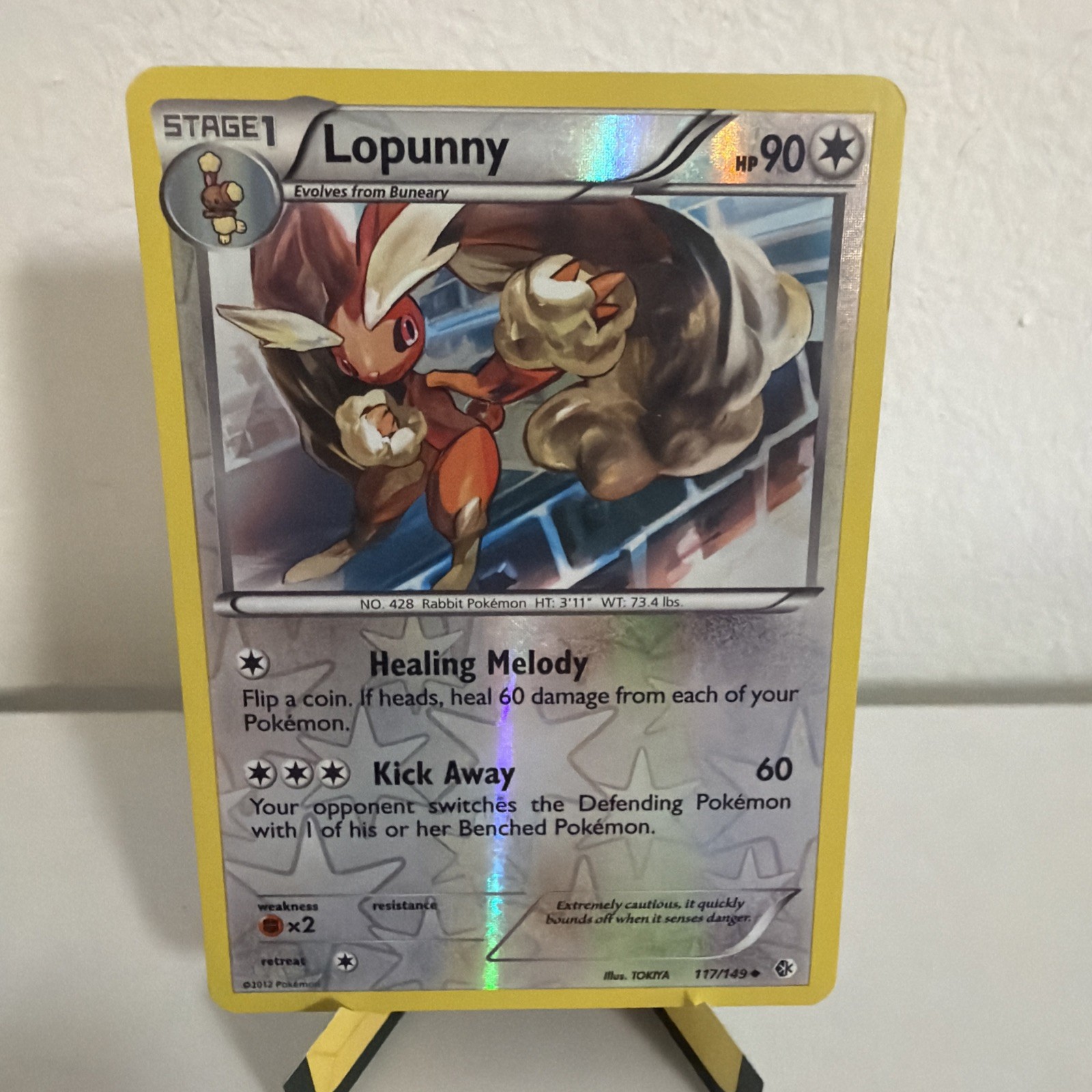 Pokémon TCG - Lopunny 117/149 - Boundaries Crossed REVERSE HOLO nm