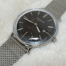 ADEXE Watch Quartz Mesh Belt