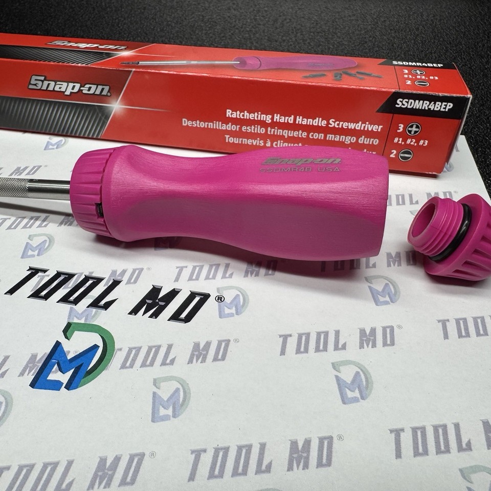 Pink Snap On Ratching Snap-on Tools USA NEW 2025 LIMITED ELECTRIC PINK Ratcheting Screwdriver ...
