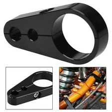 Clutch Cable Brake Line Clamp For Harley Softail Fat Boy Dyna Super Wide Glide 