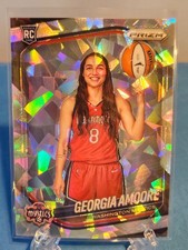 2025 Panini Prizm WNBA - Georgia Amoore #140 (RC) Cracked Ice Prizm Variation