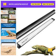 39W T5 UVB Reptile Light Fixture 34" for Bearded Dragons, Lizards Snakes