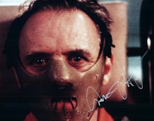 Anthony Hopkins signed 8x10