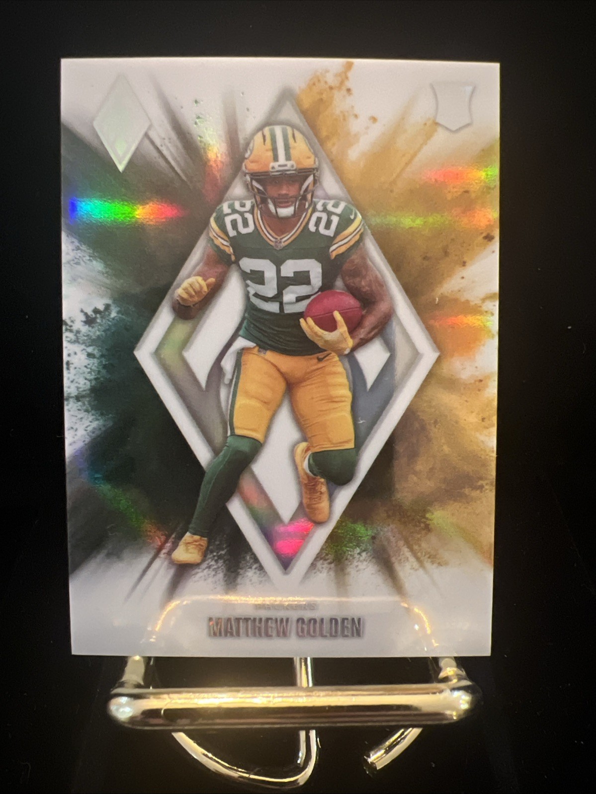 2025 Panini Phoenix - Color Blast Matthew Golden #15 (RC)
