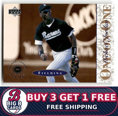 1995 Upper Deck Minor League #2 Michael Jordan One On One Birmingham Barons