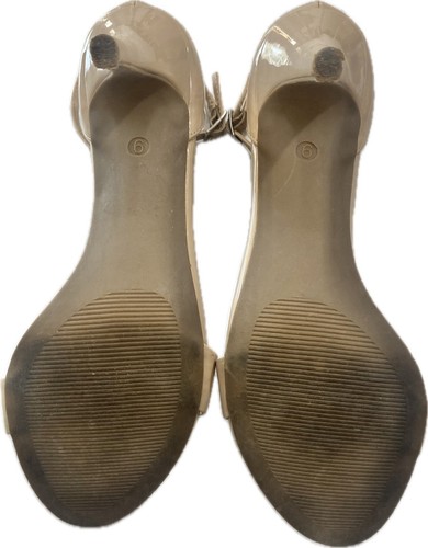 Cato Ankle Strap Stiletto Heal Beige/Nude Women's Size 9 M - Picture 11 of 15
