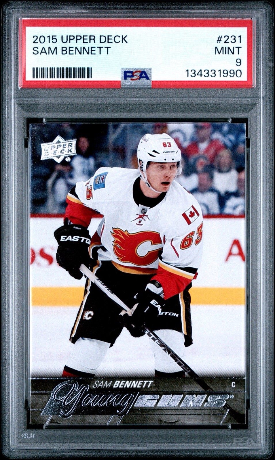 Sam Bennett PSA 9 - 2015 Upper Deck Young Guns Rookie RC #231 PANTHERS