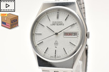 Orologio Uomo Vintage 1979 [QUASI NUOVO] SEIKO Lord Quartz 7143-7030 Quadrante Bianco GIAPPONE