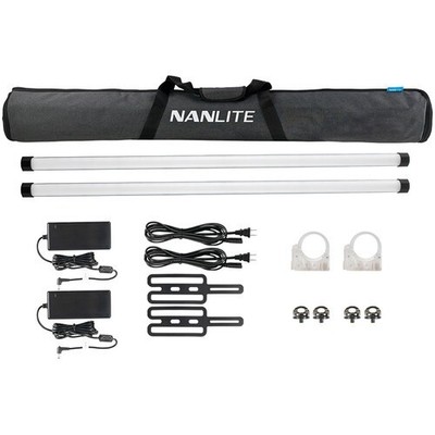 Nanlite PavoTube II 30X RGB LED Pixel Tube Light (4', 2-Light Kit)