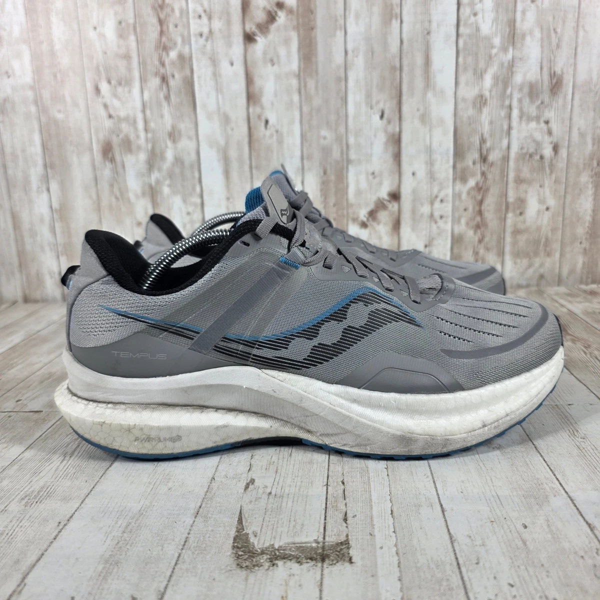 Saucony Tempus Running Shoes Mens Sz 11 Athletic  Trainers Alloy/Topaz S20720-15 Saucony Tempus Alloy Topaz for sale | eBay main image 2