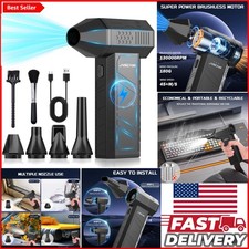 Eco-Friendly Air Duster with Adjustable Speeds - Ideal for Electronics More