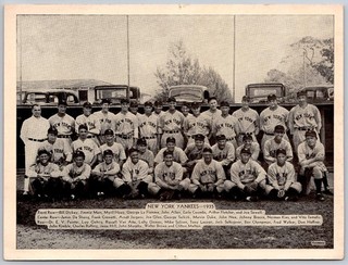 1936 R311 Glossy Finish 1935 Yankees Baseball Premium Photo Lou Gehrig
