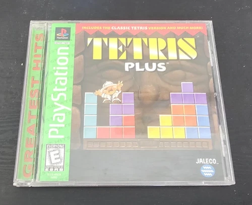 Tetris Plus PS1 Greatest Hits Edition (PlayStation 1, 1996) - Complete - Manual