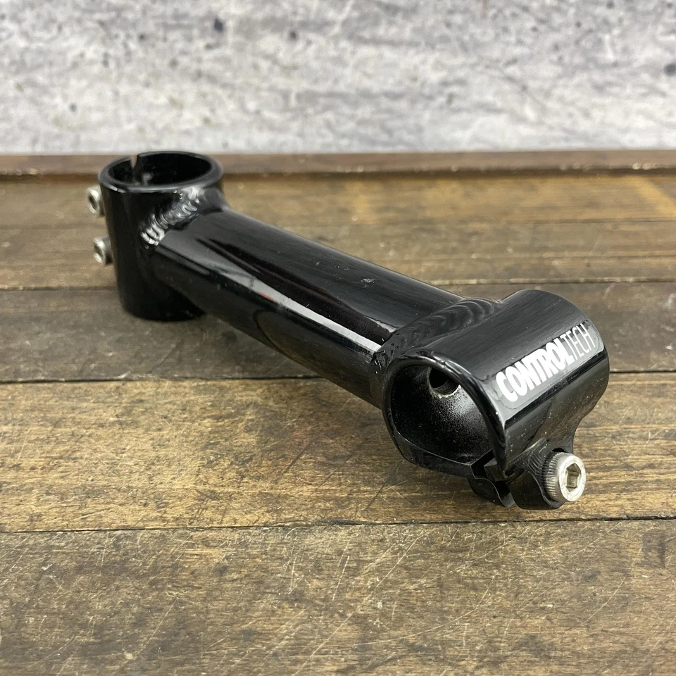 Vintage ControlTech Threadless Stem 1 1/4 in Threadless 130 mm Black USA 205g - Image 3 of 4