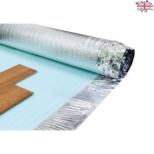 3mm Acoustic Silver Underlay – Essential Foil Damp Proof Solution for All Floors