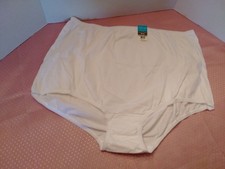 NEW Vanity Fair Grannie Panties White 100 Cotton Size 12 5XL