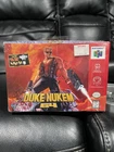 Duke Nukem 64 Box & Manual Only (No Game) Partially Factory Sealed N64