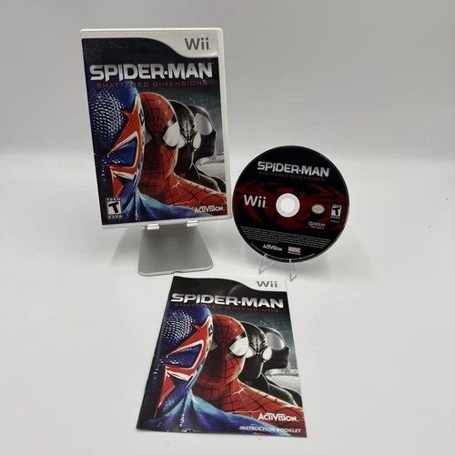 Spider-Man: Shattered Dimensions (Nintendo Wii, 2010) Complete CIB & Tested