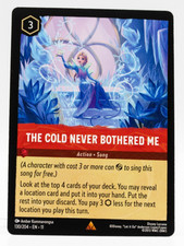The Cold Never Bothered Me #130 Prices | Lorcana Winterspell