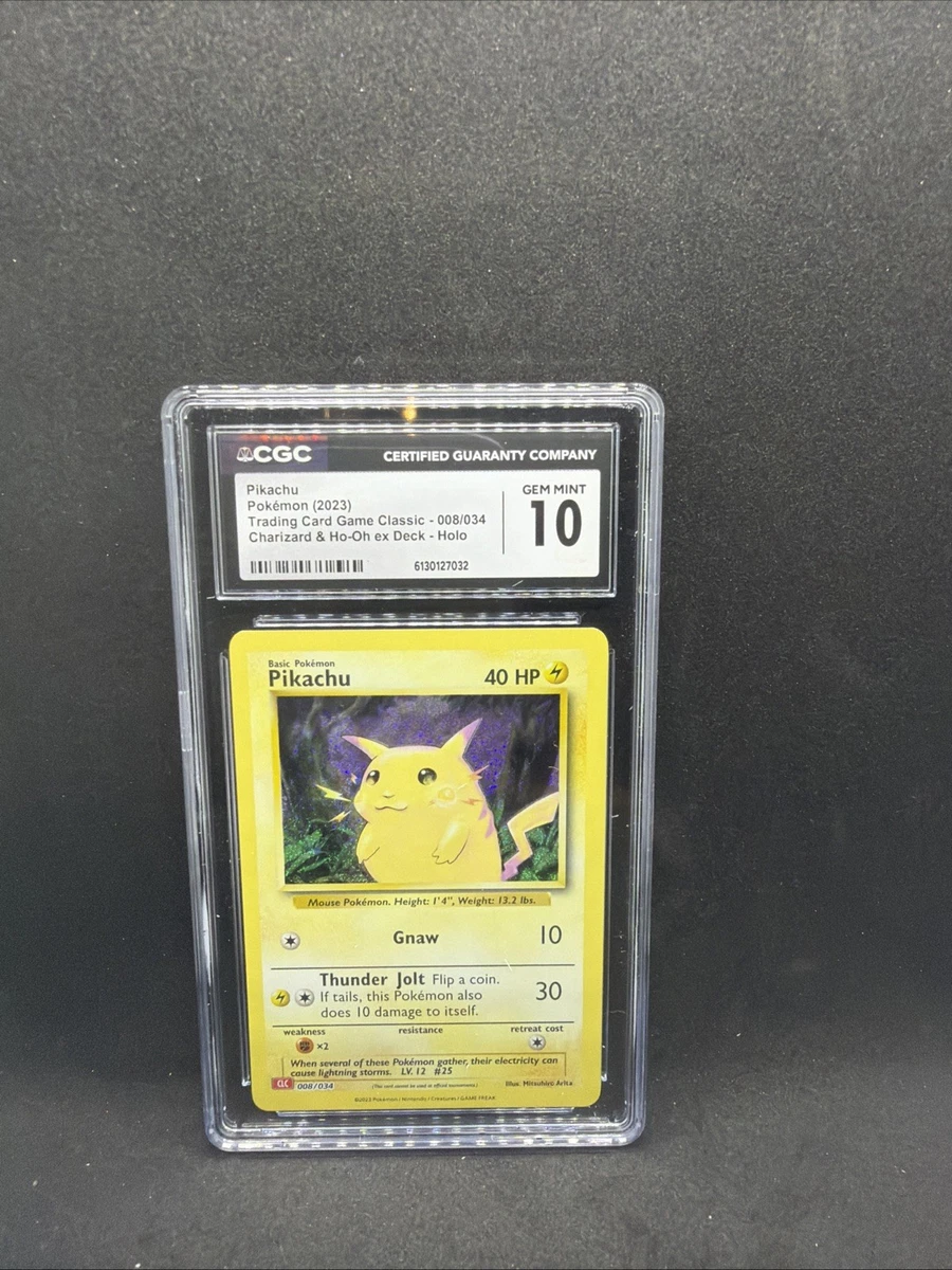 Pikachu 008/034 Trading Card Game Classic for sale | eBay