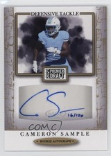 2021 Sage Premier Draft Auto Gold 16/100 Cameron Sample #A134 Auto 1fa0