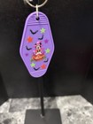 Purple Minnie Mouse Halloween Keychain  — photo 2
