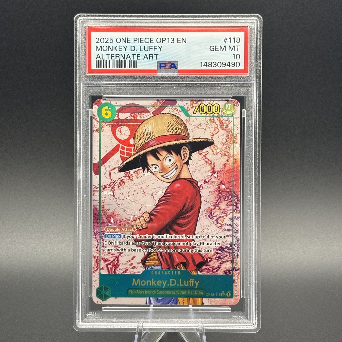 Buy Monkey.D.Luffy (118) (Red Super Alternate Art) OP13-118