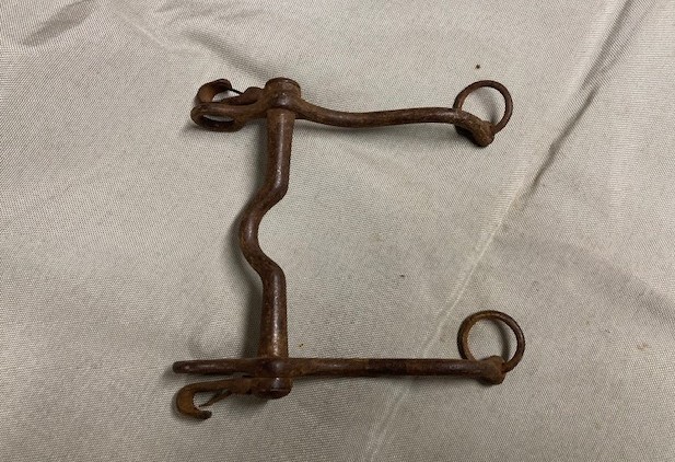Whitman Military Horse Bit Antique 1880's Great Condition