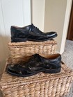 BED STU Men's Black Rustic Lace Up Leather Dress Shoes Size 11 - $195 Retail — photo 4
