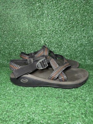 Chaco Mens Size 12 Z Cloud Classic Strappy Loop Outdoor Hiking Sandals Red Grey