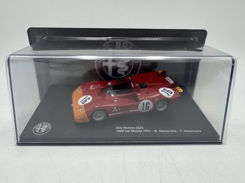 Die Cast 1/43 " 33/3 1000 km Monza 1971 N.Vaccarella " Alfa Romeo Sport - Imagen 1 de 2