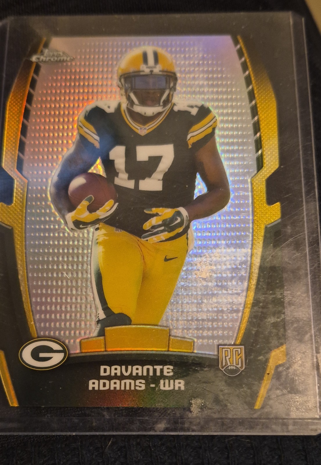 Davante Adams Topps Chrome Rookie Die-Cut #DA Refractor