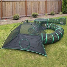6-in-1 Cat Tents for Outside, Portable Outdoor Cat Enclosures for Indoor Cats..