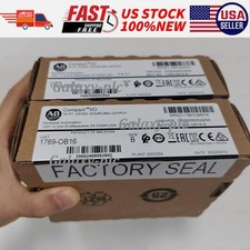 New Allen-Bradley 1769-OB16 CompactLogix 16 Pt 24VDC D/O Module US Free Tax