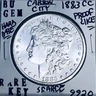 1883 CC BU GEM MORGAN SILVER DOLLAR UNC MS+++ U.S. MINT RARE KEY COIN 9920