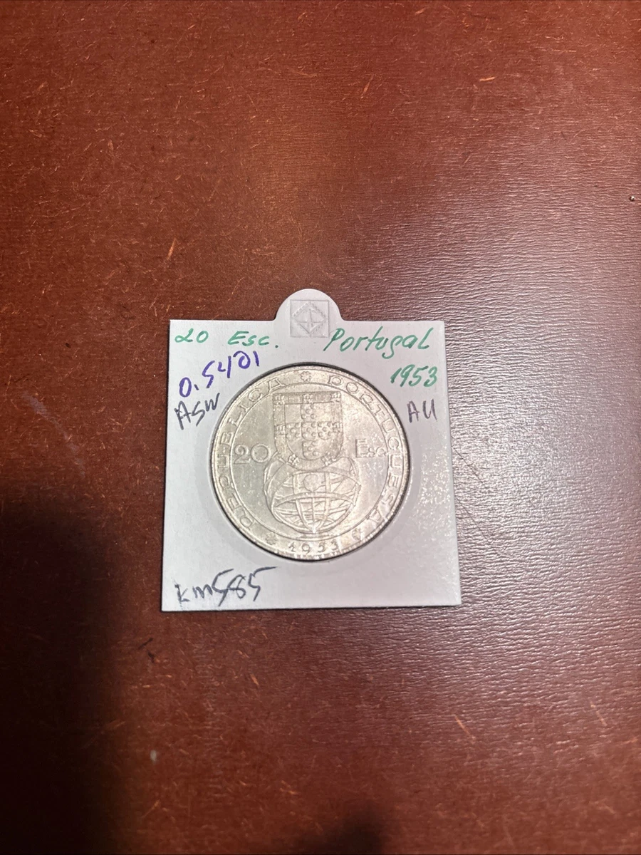 招*@様 1953年ポルトガル 20 エスクード銀貨　NGC 認定MS64 Silver 1953 Portuguese Coins for sale | eBay