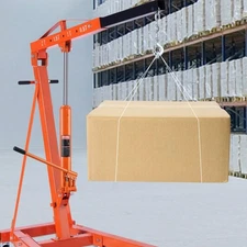 Hydraulic Long Ram Jack 8 Ton Engine Hoist Cylinder w/ Single/Double Piston