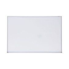 Universal 43623 36 in. x 24 in. Melamine Dry Erase Board Aluminum Frame - WT New
