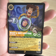 Disney Lorcana First Chapter Woody  Buzz Lightyear 28/207 Enchanted 20 Lot EN 